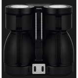 Krups KT 8501 Semi-automática Cafetera de filtro negro, Cafetera de filtro, De café molido, 1700 W, Negro