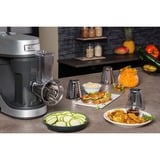 Krups Master Perfect Gourmet KA631D robot de cocina 1100 W 4,6 L Acero inoxidable acero fino cepillado, 4,6 L, Acero inoxidable, Botones, Giratorio, Batir, Moler, Amasar, Mezcla, 1,8 kg, 0,8 kg