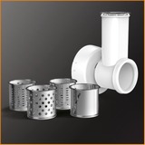 Krups Master Perfect robot de cocina KA3121 blanco/Negro