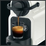 Krups Nespresso Inissia XN1005 Semi-automática Máquina espresso 0,7 L,  Cafetera de cápsulas rojo, Máquina