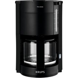 Krups ProAroma Cafetera de filtro 1,25 L negro, Cafetera de filtro, 1,25 L, 1100 W, Negro