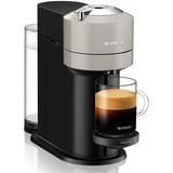 Krups Vertuo Next & Aeroccino XN911B Semi-automática Macchina per caffè a capsule 1,1 L, Cafetera de cápsulas gris claro/Negro, Macchina per caffè a capsule, 1,1 L, Cápsula de café, 1500 W, Gris