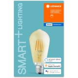 LEDVANCE SMART+ Filament Edison Dimmable Bombilla inteligente 5,5 W Transparente Bluetooth, Lámpara LED Bombilla inteligente, Transparente, Bluetooth, LED, Blanco cálido, 2500 K