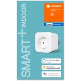 LEDVANCE Toma de corriente con interruptor blanco