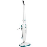 LEIFHEIT CleanTenso Escoba limpiadora a vapor 0,55 L 1200 W Turquesa, Blanco, Limpiador de vapor blanco, Escoba limpiadora a vapor, 0,55 L, Turquesa, Blanco, Giratorio, IPX4, 1200 W