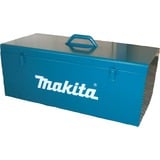 Makita 823333-4 Cofre de transporte de metal para sierras eléctricas, Caja de herramientas azul, Azul
