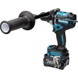 Makita Atornillador percutor a batería HP001GD201 XGT, 40Volt, Martillo atornillador azul/Negro