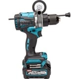 Makita Atornillador percutor a batería HP001GD201 XGT, 40Volt, Martillo atornillador azul/Negro