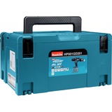 Makita Atornillador percutor a batería HP001GD201 XGT, 40Volt, Martillo atornillador azul/Negro