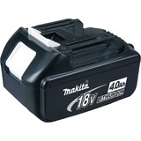 Makita BL1840B batería recargable de 4Ah 18V negro, 197265-4 4000 mAh, Ión de litio, 18 V, Negro, 1 pieza(s)