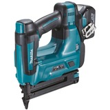 Makita DBN500RTJ 18V Ión de litio 3500g sierra caladora inalámbrica, Engrapadora eléctrica azul/Negro, 18 V, Ión de litio, 5 Ah, 3,5 kg, 97 mm, 294 mm