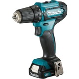 Makita DF333DSAE , Taladro/destornillador azul/Negro, Taladro Sin llave, 2x batería 2Ah