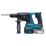 Makita DHR243Z rotary hammers 950 RPM, Martillo perforador azul/Negro, 950 RPM, 2 J, 4700 ppm, 1,3 cm, 2,6 cm, 2,5 m/s²