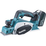 Makita DKP180RTJ cepillo eléctrico manual Negro, Azul 14000 RPM azul/Negro, Negro, Azul, 14000 RPM, 8,2 cm, 9 mm, 4,5 m/s², Batería