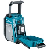 Makita DMR115 radio Lugar de trabajo Negro, Azul, Radio de obras turquesa, Lugar de trabajo, DAB,DAB+,FM, 87.5 - 108 MHz, 174.928 - 239.2 MHz, Negro, Azul, IP65