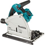 Makita DSP600ZJ sierra circular portátil 16,5 cm Negro, Azul 6300 RPM azul/Negro, Metal, Madera, Negro, Azul, Sobrecarga, 16,5 cm, 6300 RPM, 5,6 cm