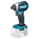 Makita DTD153Z atornilladora de impacto con batería 3400 RPM 170 Nm Verde 18 V, Tornillo de percusión azul/Negro, SIN CARGADOR NI BATERÍA, 18 V, 79 mm, 126 mm, 238 mm