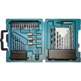 Makita D-36980 Juego de brocas de 34piezas, Conjuntos de brocas & puntas Juego de brocas para taladro