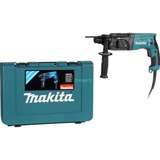 Makita HR2470 rotary hammers 780 W, Martillo perforador azul/Negro, 2,4 cm, 2,4 J, 4500 ppm, 1,3 cm, 3,2 cm, Corriente alterna