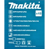 Makita Juego de brocas y puntas B-36192, 48 piezas, Conjuntos de brocas & puntas 