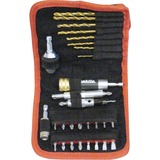 Makita P-46523 Juego de puntas, brocas con herramienta de 29 piezas, Conjuntos de brocas & puntas 