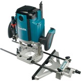 Makita RP1800XJ fresadora y desbastadora Color aguamarina, Plata 22000 RPM 1850 W Color aguamarina, Plata, 22000 RPM, 5000 RPM, 4 m/s², Corriente alterna, 1850 W