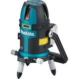 Makita SK312GDZ nivelador láser y alineador Nivel de línea, Láser de líneas cruzadas negro/Azul, 0,1 mm/m, Horizontal/Vertical, Verde, Nivel de línea, Negro, Azul, IP54