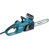 Makita UC3541A motosierra 1800 W 7820 RPM Negro, Turquesa, Motosierra eléctrica azul/Negro, 7820 RPM, 32,5 cm, 35 cm, 1,27 mm, 14,5 m/s, 76,2 / 8 mm (3 / 8")