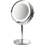 Medisana CM 840 espejo para maquillaje Cromo, Espejo de aumento LED, AAA, 1,5 V, 950 g, 205 x 135 x 315 mm