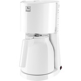 Melitta 1017-05 Cafetera de filtro blanco, Cafetera de filtro, De café molido, 1000 W, Blanco