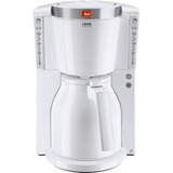 Melitta Look IV Therm Selection Cafetera de filtro blanco, Cafetera de filtro, De café molido, 1000 W, Blanco