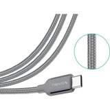 Nevox 1457 cable USB plateado, 5000 Mbit/s