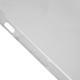 Nevox StyleShell Flex funda para teléfono móvil Carcasa rígida Gris, Transparente blanco/Transparente, Carcasa rígida, Apple, iPhone 7, Gris, Transparente