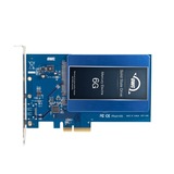 OWC Accelsior S tarjeta y adaptador de interfaz Interno SATA PCIe, SATA, Full-height / Half-length, PCIe 2.0, 0 - 70 °C, -40 - 85 °C