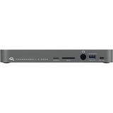 OWC OWCTB3DK14PSG base para portátil y replicador de puertos Alámbrico Thunderbolt 3 Gris, Estación de acoplamiento gris, Alámbrico, Thunderbolt 3, 85 W, 3,5 mm, Gris, MicroSD (TransFlash), MicroSDHC, MicroSDXC, SD, SDHC, SDXC