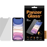 PanzerGlass 2662 protector de pantalla o trasero para teléfono móvil Apple 1 pieza(s), Película protectora transparente, Apple, Apple - iPhone XR, Apple - iPhone 11, Aplicación en seco, Resistente a rayones, Resistente a golpes, Antibacteriano, Transparente, 1 pieza(s)