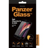 PanzerGlass 2679 protector de pantalla para teléfono móvil Apple 1 pieza(s), Película protectora negro, Protector de pantalla, Apple, Apple - iPhone 6 Apple - iPhone 6s Apple - iPhone 7 Apple - iPhone 8 Apple - iPhone SE 2020 Apple..., Resistente a golpes, Resistente a rayones, Antibacteriano, Transparente, 1 pieza(s)