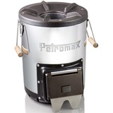 Petromax RF33 hornillo de camping Hornillo de combustible sólido, Fogata plateado/Negro, Hornillo de combustible sólido, 1 zona(s), 6,5 kg