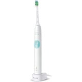 Philips 4300 series HX6807/35 cepillo eléctrico para dientes Adulto Cepillo dental sónico Color menta, Blanco, Cepillo de dientes eléctrico blanco, Batería, Batería integrada, Ión de litio, 110 - 220 V, 2 pieza(s), 2 pieza(s)