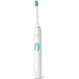 Philips 4300 series HX6807/35 cepillo eléctrico para dientes Adulto Cepillo dental sónico Color menta, Blanco, Cepillo de dientes eléctrico blanco, Batería, Batería integrada, Ión de litio, 110 - 220 V, 2 pieza(s), 2 pieza(s)