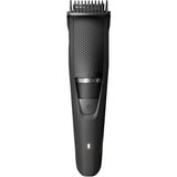 Philips BEARDTRIMMER Series 3000 BT3226/14 Barbero, Cortapelo para barba negro, Lavable, No necesita mantenimiento ni lubricación, AC/Baterry, Negro