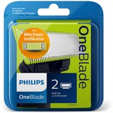 Philips Norelco OneBlade OneBlade QP220/50 Cuchilla de recambio, Hoja Cuchilla de afeitar, Negro, Verde, Acero inoxidable, QP25xx, QP65xx