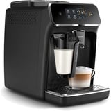 Philips Series 2200 EP2231/40 Cafeteras espresso completamente automáticas, Superautomática negro, Máquina espresso, 1,8 L, Granos de café, Molinillo integrado, 1500 W, Negro