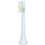 Philips Sonicare W2 Optimal White HX6068/13 Cabezales de cepillado sónicos estándar, Cabezal de cepillo negro, 8 pieza(s), Negro, Medio