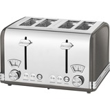 ProfiCook PC-TA 1194, Tostadora gris/Plateado