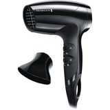 Remington D5000 secador 1800 W Negro, Secador de pelo negro, Negro, Con agujero en la empuñadura para colgar, 1,8 m, 1800 W