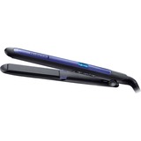 Remington S7710 Straightening iron Caliente Negro Utensilio de peinado, Plancha de pelo negro/Azul, Plancha de pelo, Caliente, 150 °C, 230 °C, Calentador de cerámica PTC, 15 s