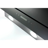 Respekta CH 77060 SA, Campana extractora negro/Acero fino