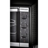 Rommelsbacher BG 1550 Horno eléctrico 30 L Negro, Mini horno negro, Horno eléctrico, 30 L, 80 - 230 °C, Negro, Giratorio, Mecánico, Minorista