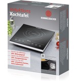 Rommelsbacher CT 2010/IN hobs Negro, Blanco Encimera Con placa de inducción 1 zona(s), Placa de cocción negro/Plateado, Negro, Blanco, Encimera, Con placa de inducción, Vidrio y cerámica, 1 zona(s), 2000 W